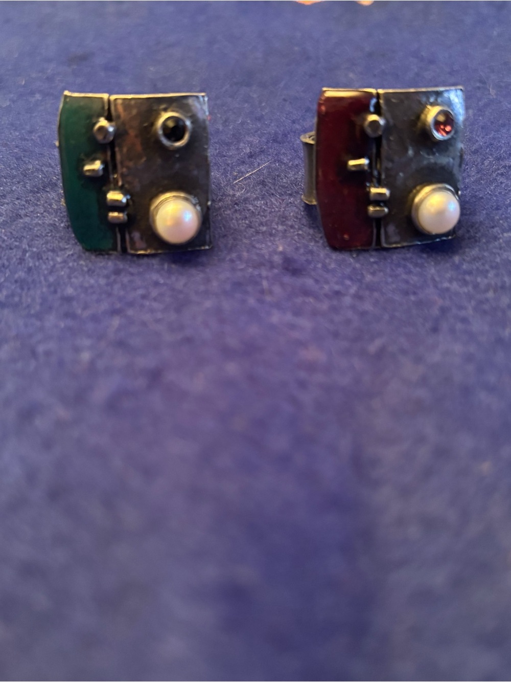 2 Bagues d’artisan québécois HES – Vintage Années 2000 (Y2K) / Artist Rings